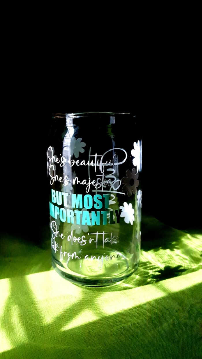 Custom Iced Coffee Can Glass - Image 6