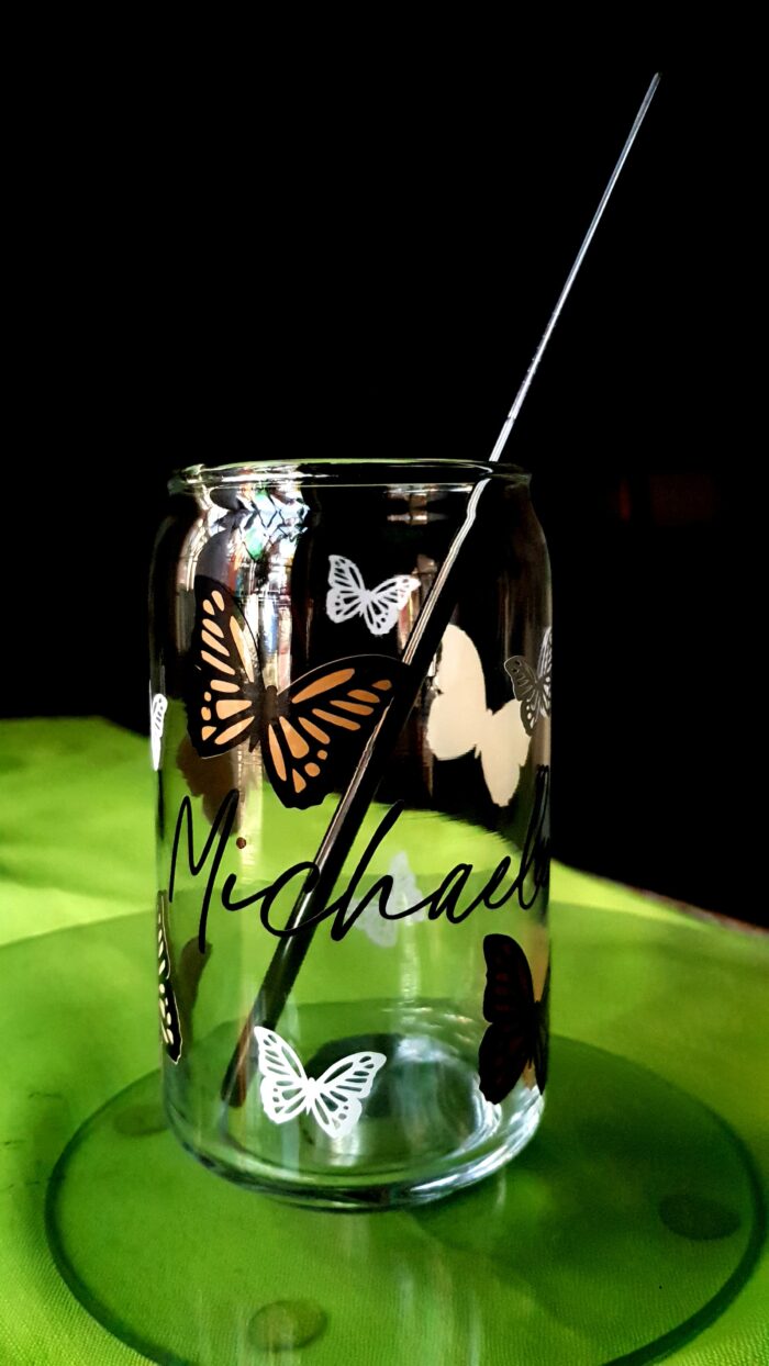 Custom Iced Coffee Can Glass - Image 7