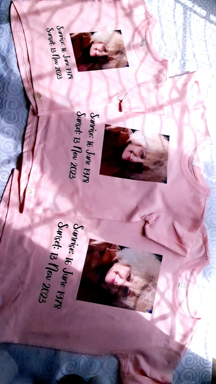 Funeral T-shirts (A4 Sized Print) - Image 4