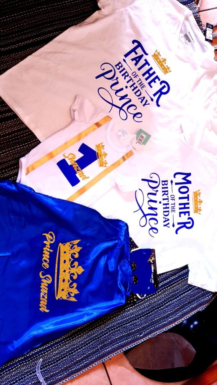 Kids Birthday T-shirts (A4 Sized Print) - Image 3