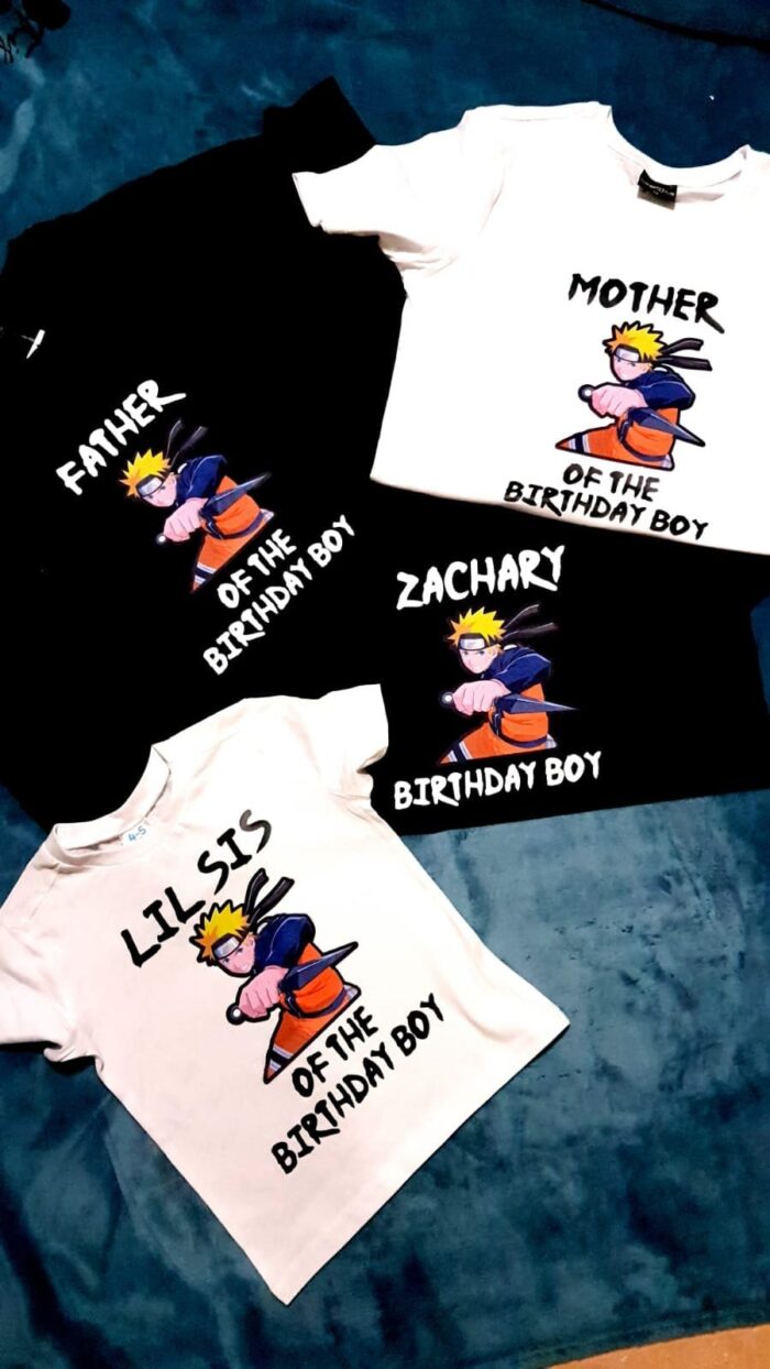 Kids Birthday T-shirts (A4 Sized Print) - Image 4