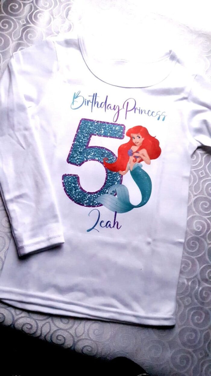 Kids Birthday T-shirts (A4 Sized Print) - Image 9