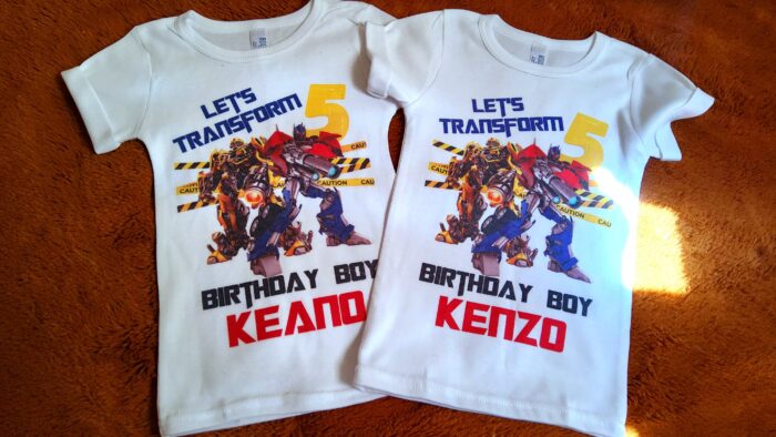 Kids Birthday T-shirts (A4 Sized Print) - Image 12